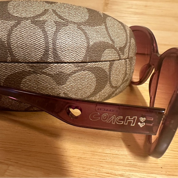 Coach Sunglasses - Purple Sunglasses - Picture 5 of 7